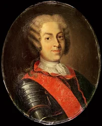 Portræt af Roland Michel Barrin, Marquis de La Galissonniere swed
